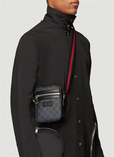 crossbody bag mens gucci|gucci bag men's price.